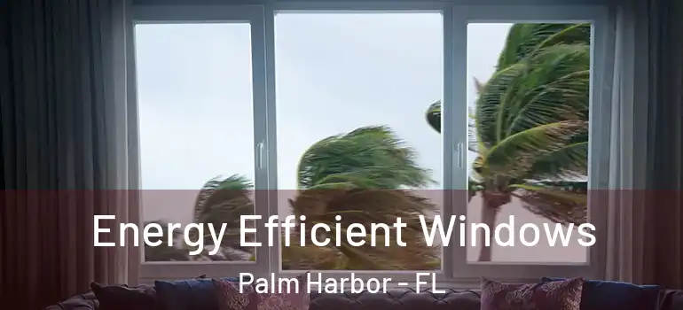 Energy Efficient Windows Palm Harbor - FL