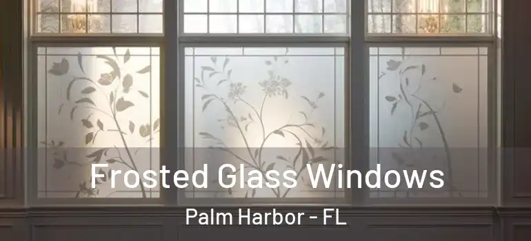 Frosted Glass Windows Palm Harbor - FL
