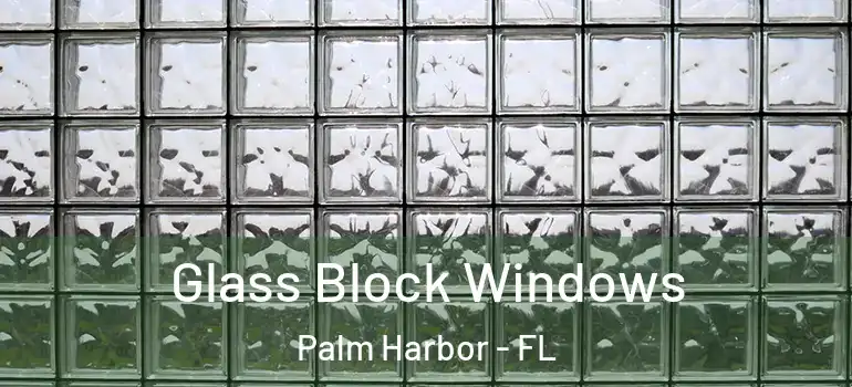 Glass Block Windows Palm Harbor - FL