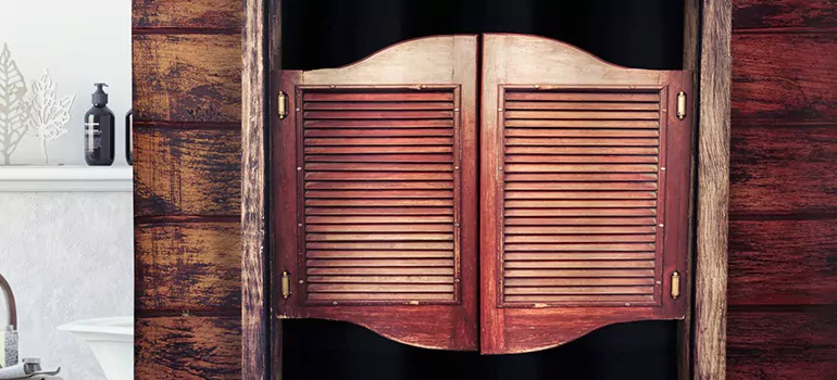 Installing Saloon Door Hinges in Palm Harbor, FL