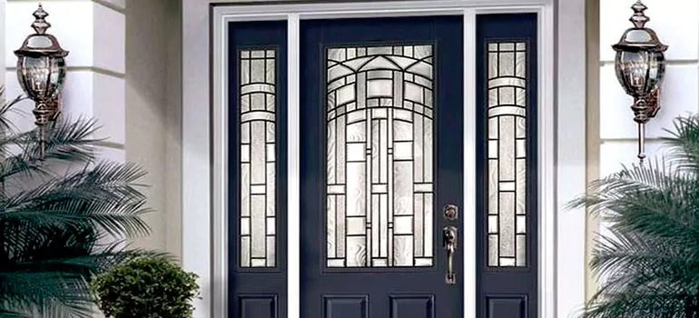 Stained Glass Door Panels in Palm Harbor, FL