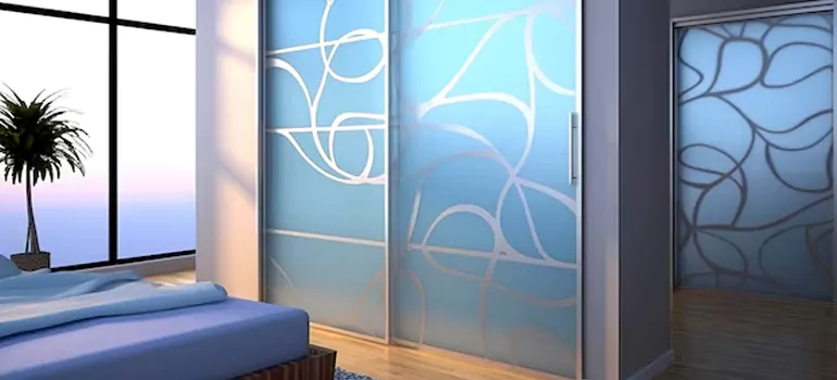 Frosting Glass Cabinet Doors in Palm Harbor, FL