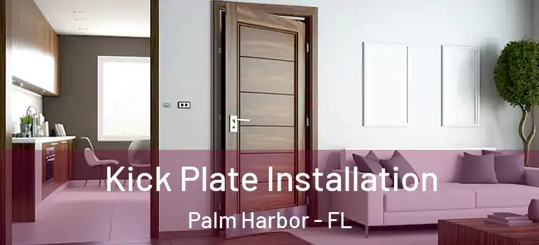 Kick Plate Installation Palm Harbor - FL