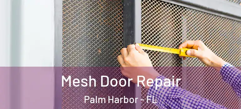 Mesh Door Repair Palm Harbor - FL