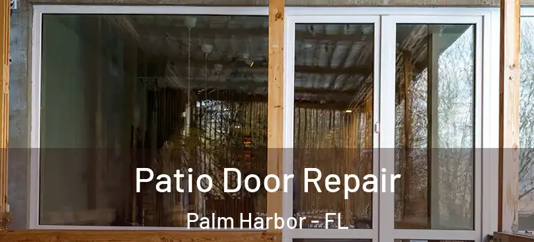  Patio Door Repair Palm Harbor - FL