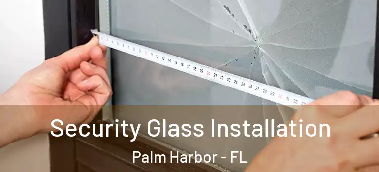 Security Glass Installation Palm Harbor - FL