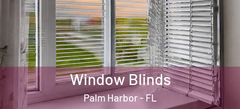Window Blinds Palm Harbor - FL