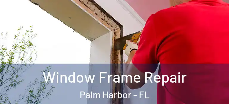 Window Frame Repair Palm Harbor - FL