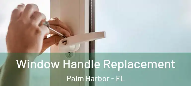 Window Handle Replacement Palm Harbor - FL